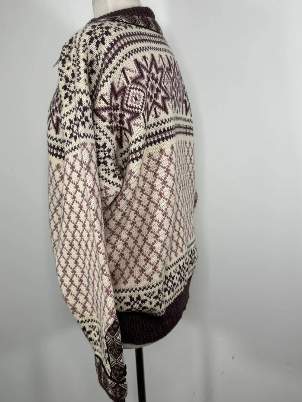 Vintage NWT Dale Of Norway Women’s Sz XL Heritage Sweater 100% Pure New Wool - Picture 3 of 14